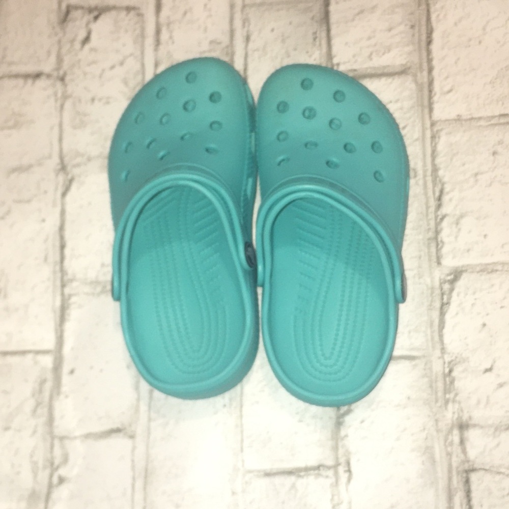 Teal Crocs For Kids